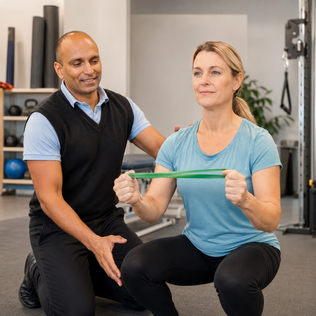 Muscle Balancing Assisted Resistance Training Session