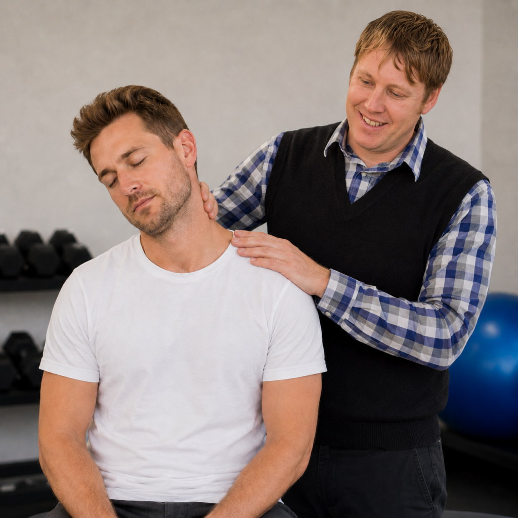 Muscle Balancing Gentle Neck Therapy in the Clinic