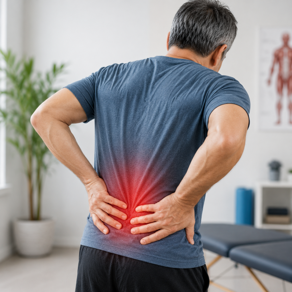 Work Site Assessment Lower Back Pain in a Therapy Room