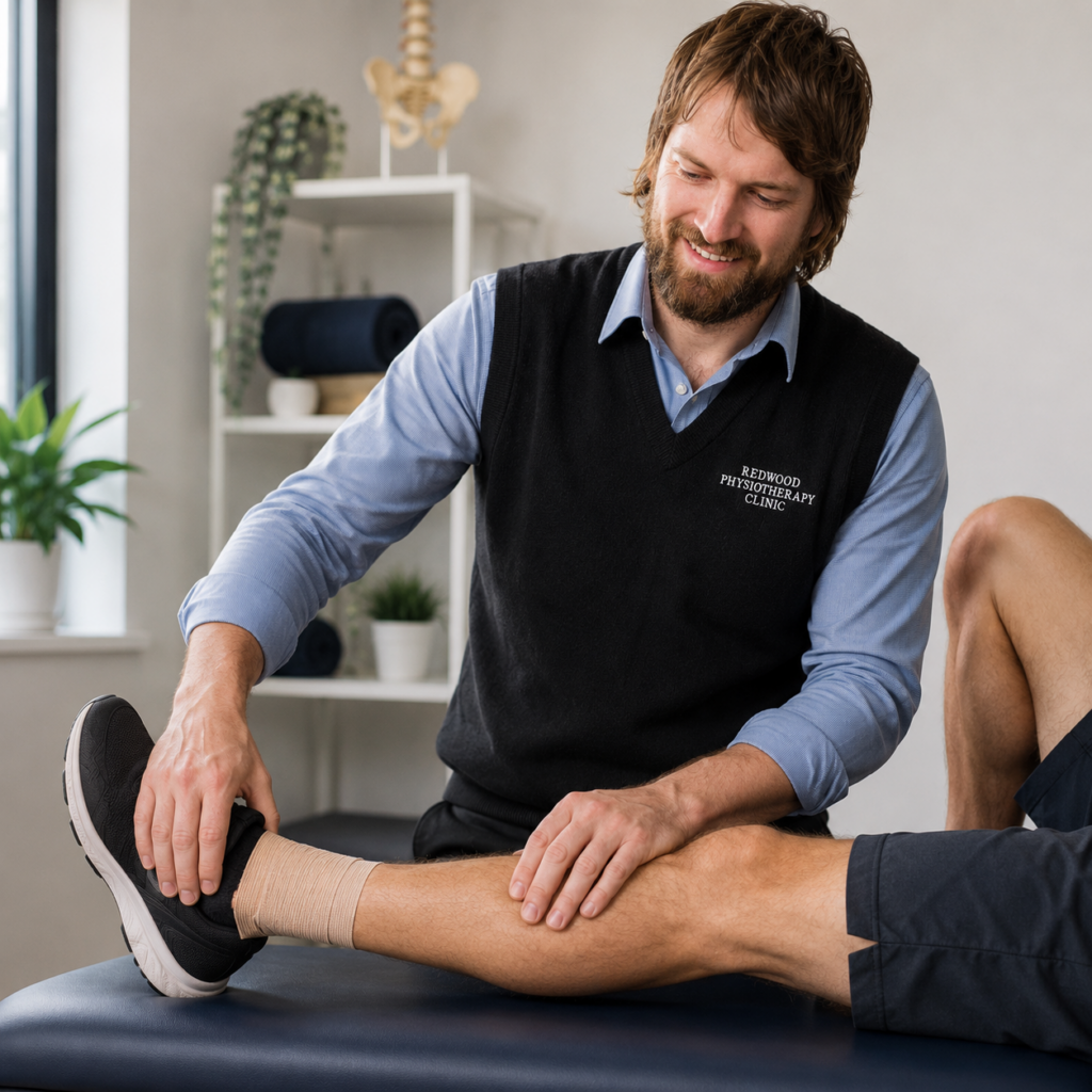 Physiotherapy Ankle Assessment in Clinic